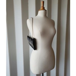 Menbur | Small Beaded Clutch with Strap